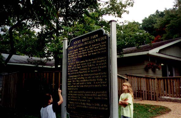 LIW monument at Rocky Ridge Farm