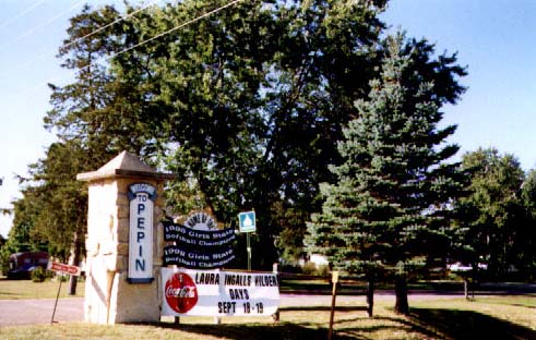 Entrance to Pepin, Wisconsin